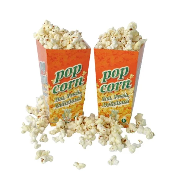 Κουτάκια για Ποπ Κορν Μεσαία 50gr MR POP CORN 500τμχ