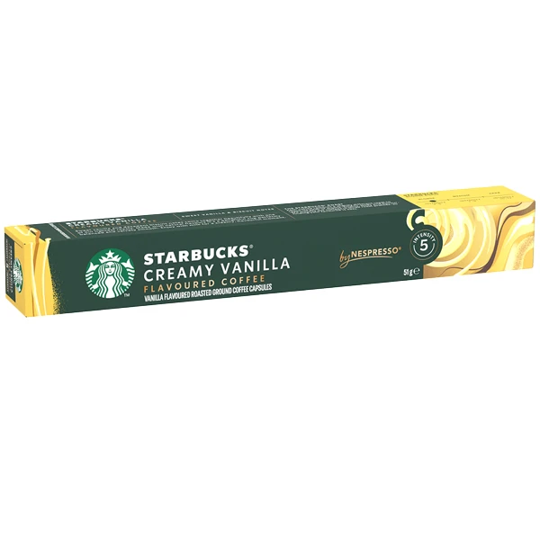 Καφές Εσπρέσσο Κάψουλες Vanilla Creamy STARBUCKS 10τμχ (10x5,1gr)