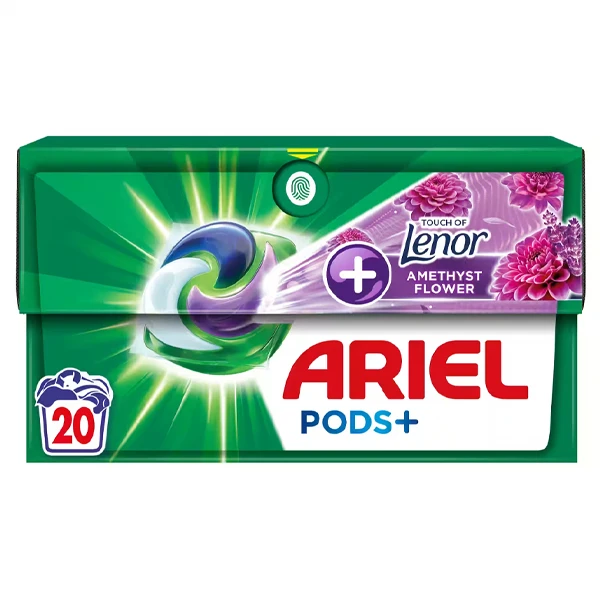 Απορρυπαντικό Ρούχων Touch of Lenor Pods All i n 1 ARIEL 20τμχ