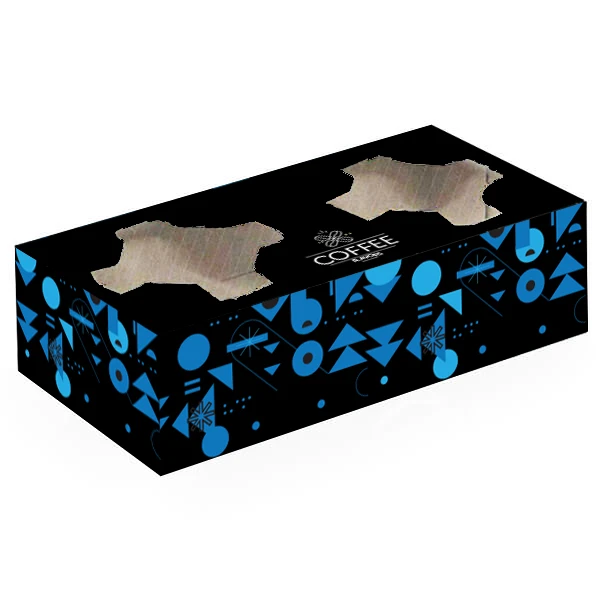 Ποτηροθήκη 2 Θέσεων "Coffee Flavors" 50τμχ