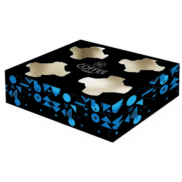 Ποτηροθήκη 4 Θέσεων COFFEE FLAVORS 50τμχ