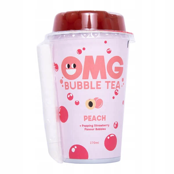 Bubble Tea Τσάι Ροδάκινο με Πέρλες OMG 270ml