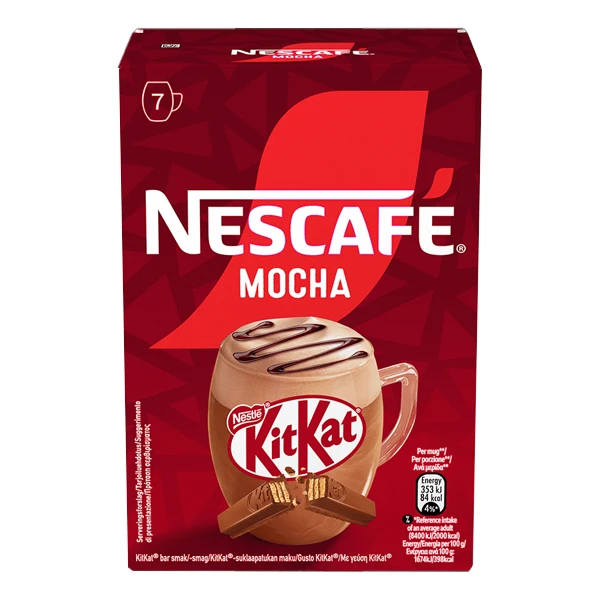 Καφές Mocha Kit Kat 21gr NESCAFE 7τμχ (7x21gr)