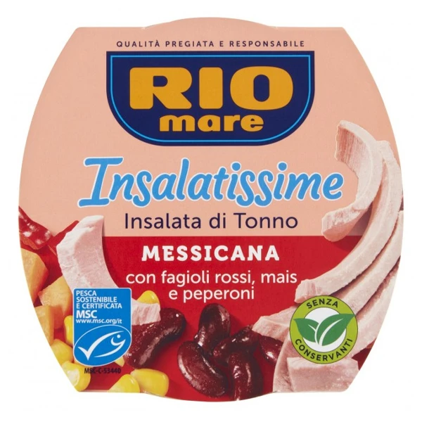 Τόνος Πολυσαλάτα Μεξικάνα RIO MARE 160gr