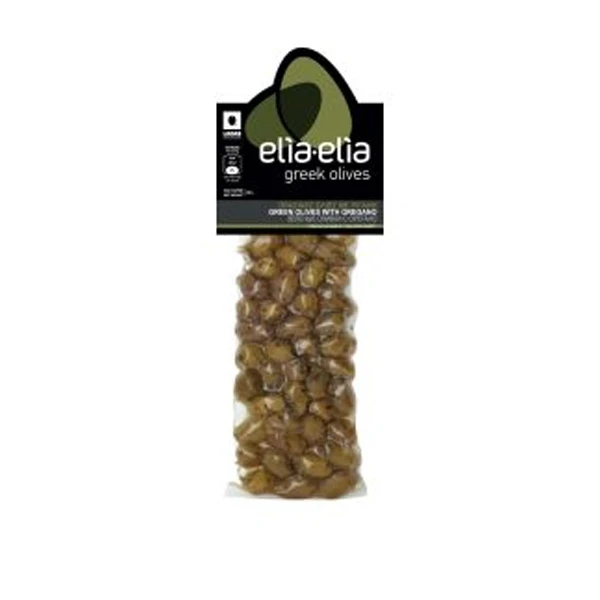 Ελιές Πράσινες Με Ρίγανη σε Vacuum ELIA-ELIA 200gr