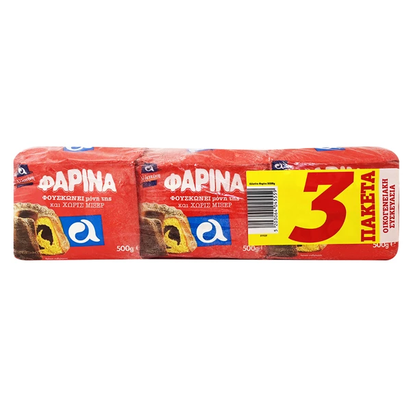 Φαρίνα ΑΛΛΑΤΙΝΗ 500gr (3x500gr)