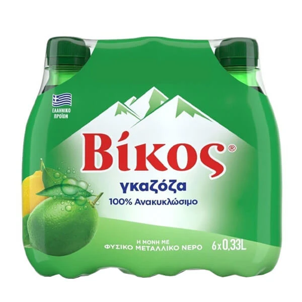 Γκαζόζα ΒΙΚΟΣ 330ml (6x330ml)