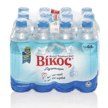 Φυσικό Μεταλλικό Νερό ΒΙΚΟΣ 500ml (12x500ml)