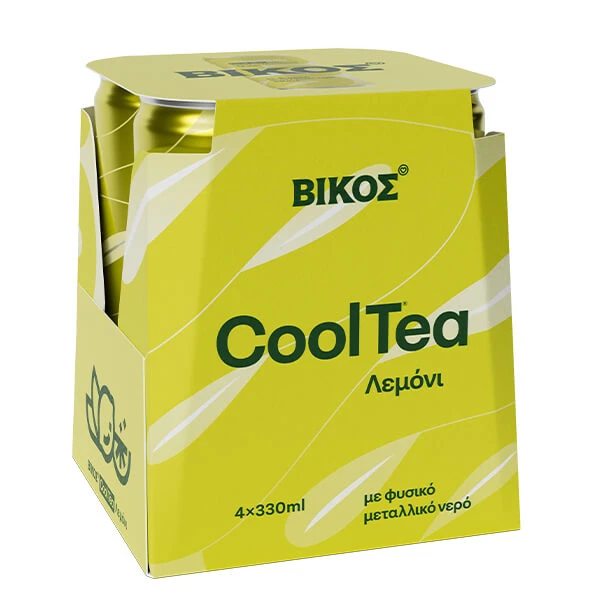 Cool Tea Λεμόνι Κουτί ΒΙΚΟΣ 330ml (4x330ml)