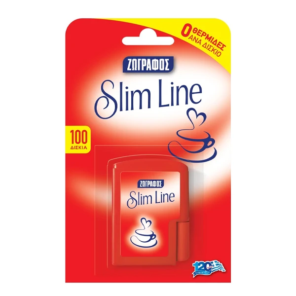 Γλυκαντικό σε Δισκία Slim Line ΖΩΓΡΑΦΟΣ 5,5gr
