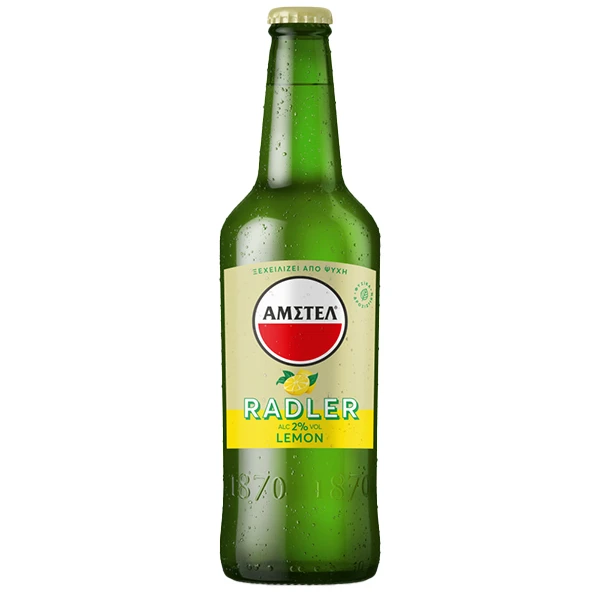 Μπύρα Φιάλη με Λεμόνι Radler AMSTEL 500ml