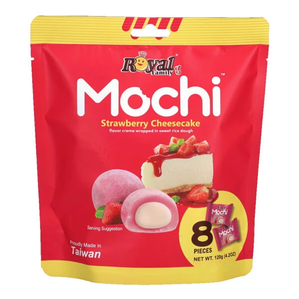Γλύκισμα Mochi Φράουλα Cheesecake ROYAL FAMILY 120gr
