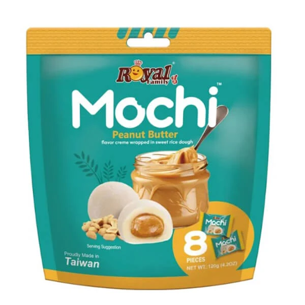 Γλύκισμα Mochi Φυστικοβούτυρο ROYAL FAMILY 120gr