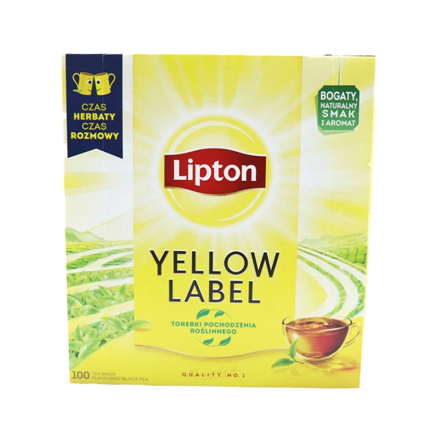 Τσάι Μαύρο Yellow Label LIPTON 100τμχ (100x2gr)