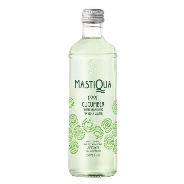 Ανθρακούχο Nερό Αγγούρι MASTIQUA 330ml