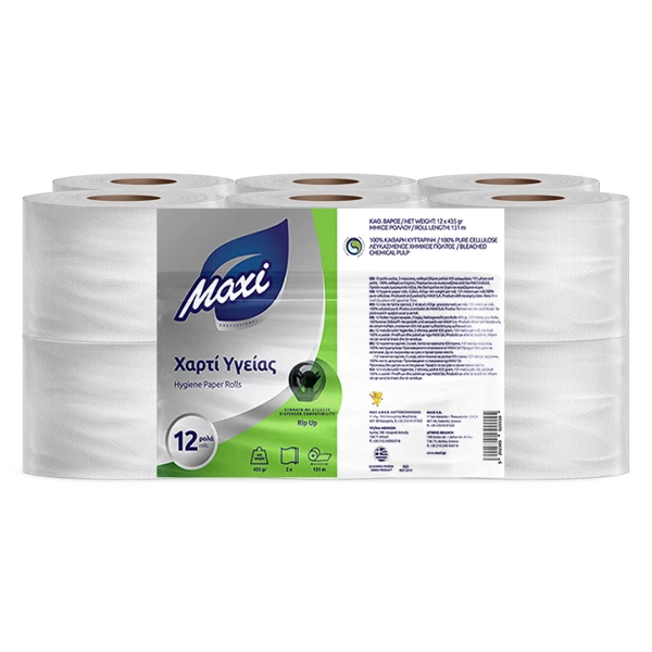 Χαρτί Υγείας 450gr MAXI 12τμχ