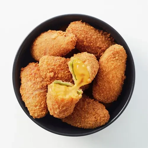 Κροκέτες Πιπεριάς Γεμιστές με Cheddar Κατεψυγμένο MC CAIN 1kg (6x1kg)