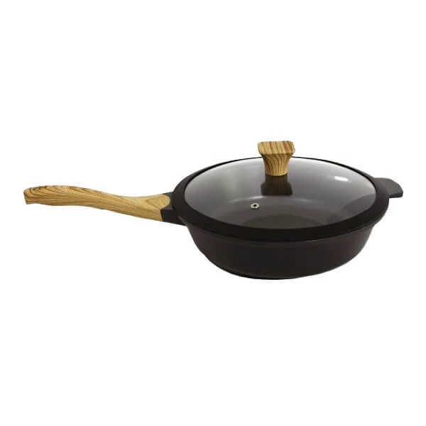 Τηγάνι Αντικολλητικό Βαθύ με Καπάκι KESJ28 28cm GRUPPE 1τμχ