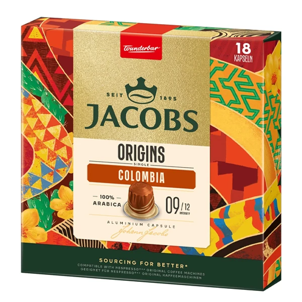 Espresso Caps Colombia JACOBS 18τμχ (18x5,5gr)