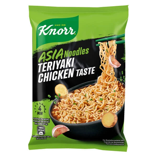 Noodles Κοτόπουλο Τεριγιάκι (Teriyaki) KNORR 75gr