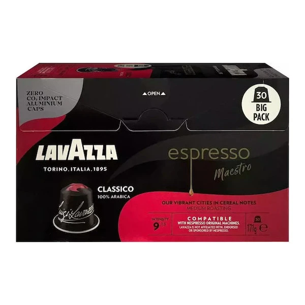 Nespresso Classico Caps LAVAZZA 30τμχ (30x5,7gr)