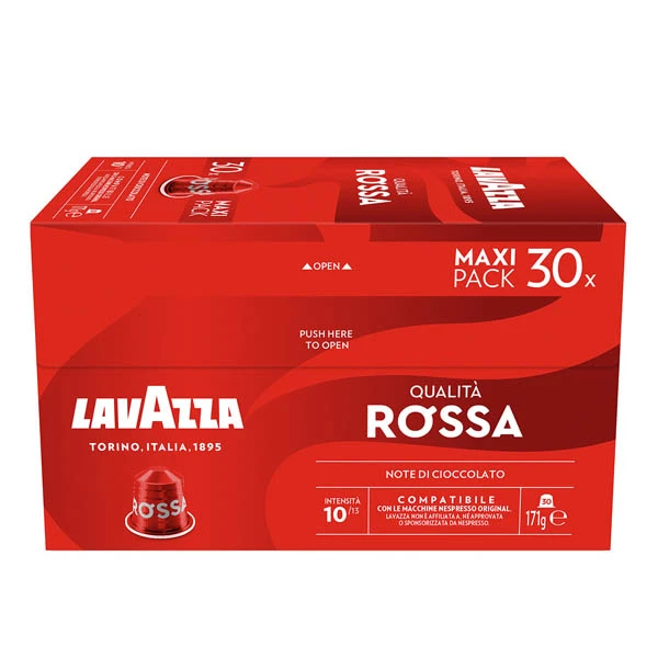 Nespresso Qualita Rossa Caps LAVAZZA 30τμχ (30x5,7gr)
