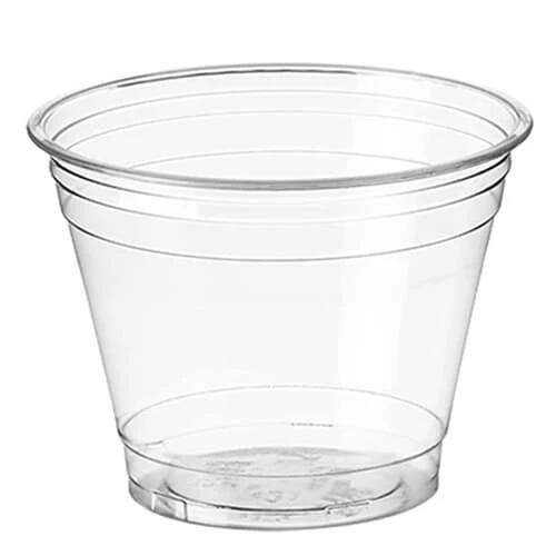 Μπωλ 9oz Στρόγγυλο Διαφανές PET 50τμχ