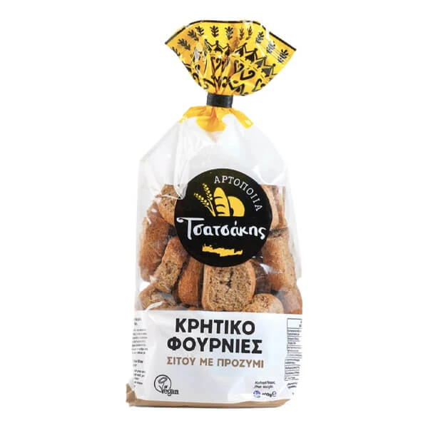 Παξιμάδια Κρητικοφουρνιές ΤΣΑΤΣΑΚΗΣ 400gr