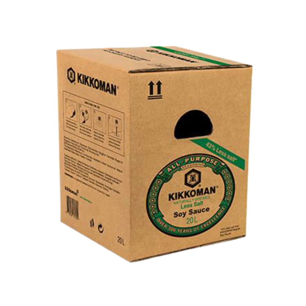 Σάλτσα Σόγιας Less Salt KIKKOMAN 20lt