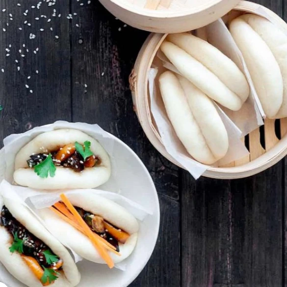 Ψωμάκια Bao Buns Gua Bao Κατεψυγμένα 14τμχ (14x30gr)