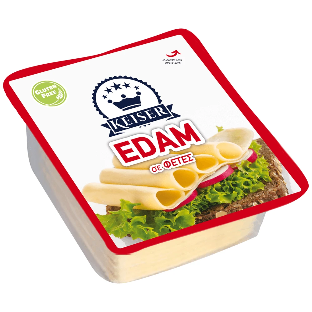 Τυρί Edam σε Φέτες KEISER 500gr