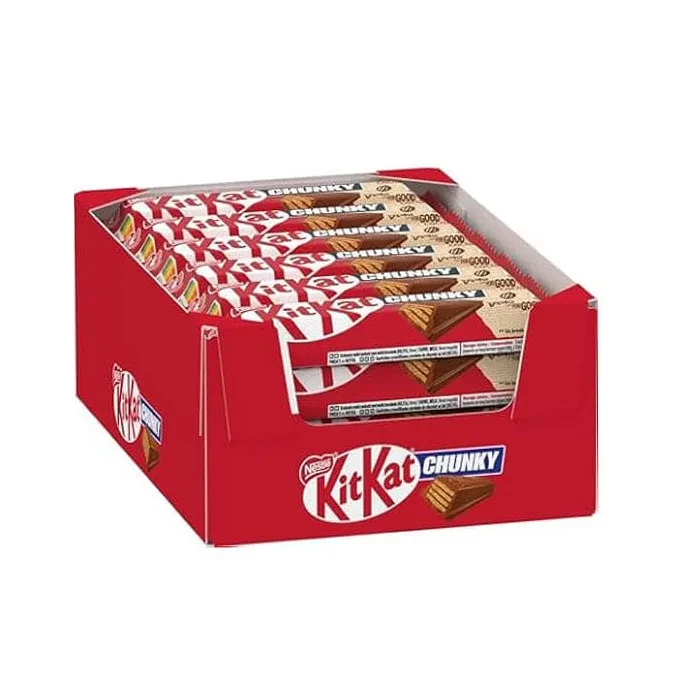 Γκοφρέτα Γάλακτος Chunky Funky ΚΙΤ ΚΑΤ 40gr (24x40gr)