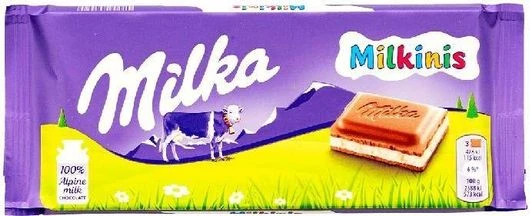 Σοκολάτα Milkinis MILKA 100gr
