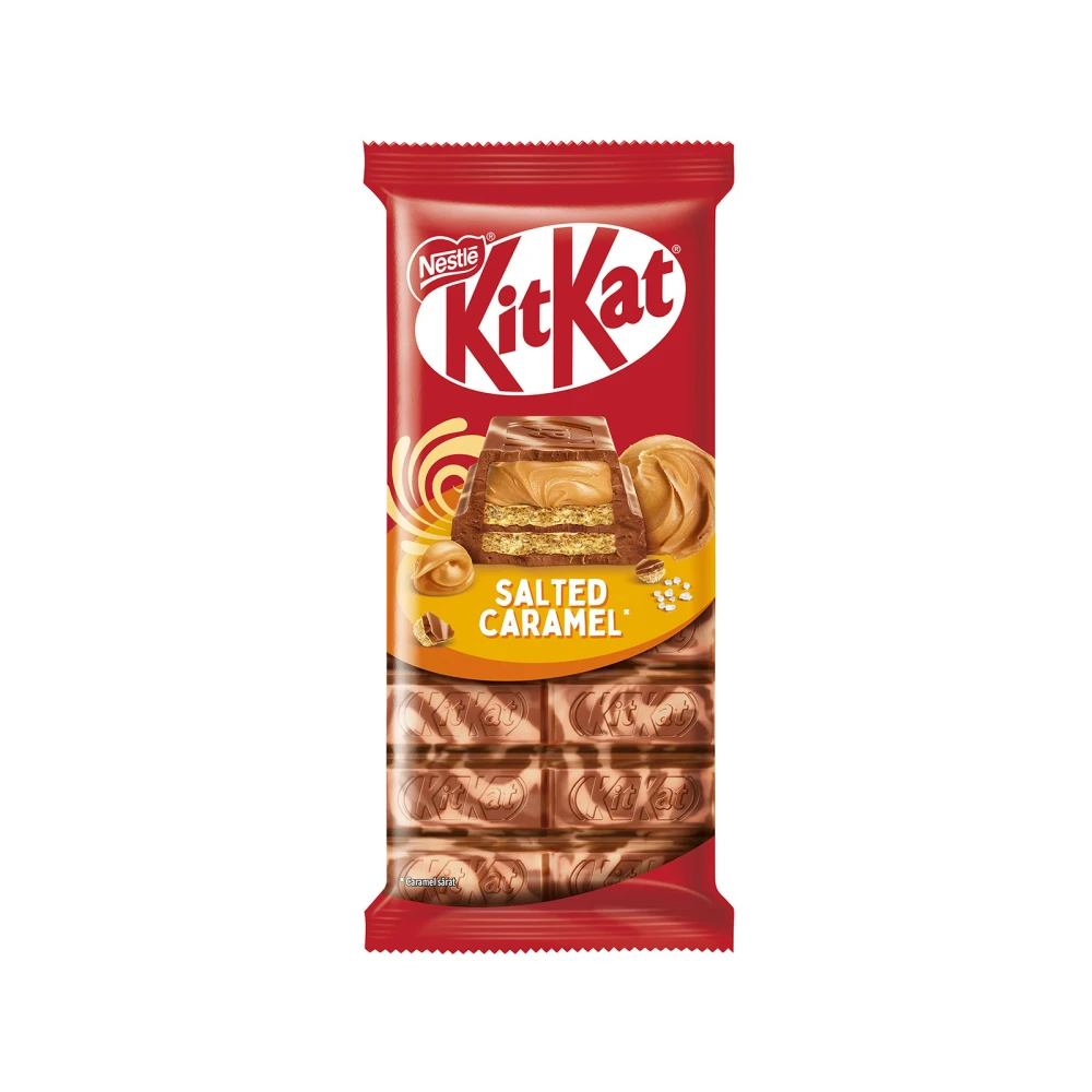 Γκοφρέτα Σοκολάτα & Salted Caramel ΚΙΤ ΚΑΤ 99gr