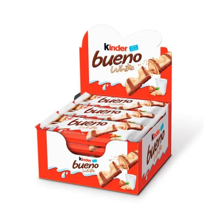 Γκοφρέτα Bueno White KINDER 39gr (15x39gr)
