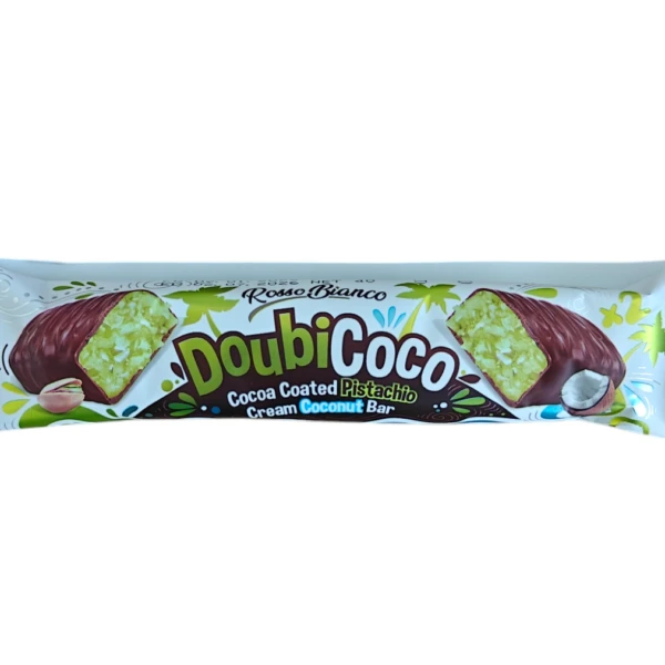 Σοκολάτα Dubai Coconut ROSSO BIANCO 50gr (24x50gr)