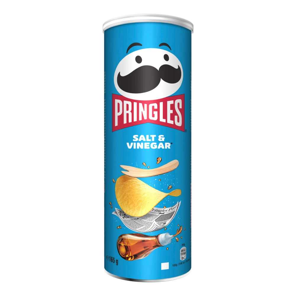 Πατατάκια Αλάτι & Ξύδι PRINGLES 165gr