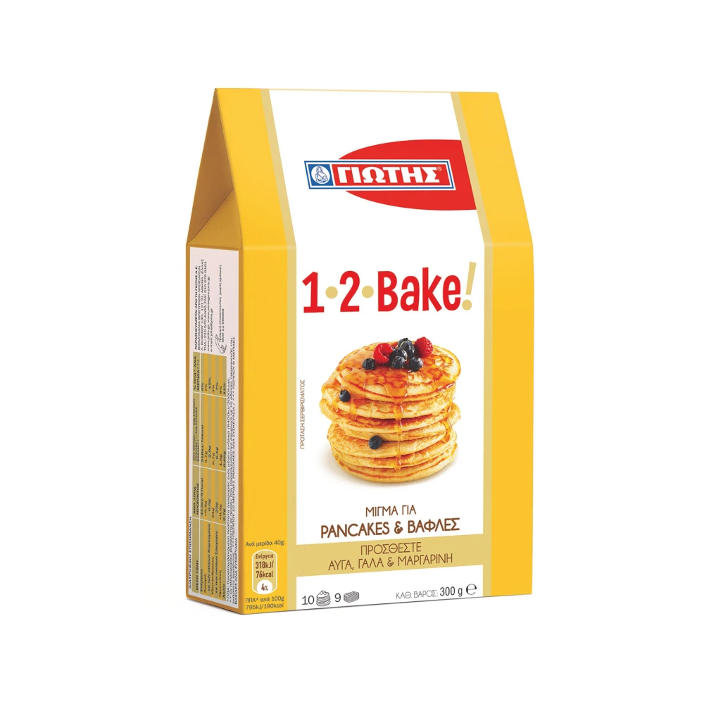 Μείγμα για Pancakes & Βάφλες 1-2 Bake ΓΙΩΤΗΣ 300gr