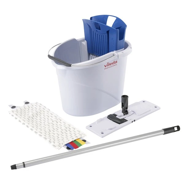Σύστημα Σφουγγαρίσματος Πλήρες 10lt Ultraspeed Mini με Κοντάρι VILEDA 1τμχ