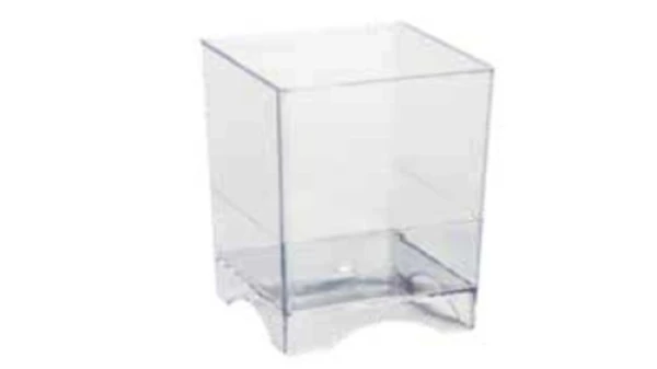 Ποτηράκι Τετράγωνο 85ml Σετ Διάφανο DK GROUP 30τμχ