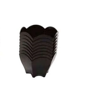 Μπωλ Τουλίπα 80ml Μαύρο Κιβώτιο DK GROUP 1000τμχ