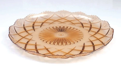 Δίσκος Βαθύς Σκαλιστός Φιμέ 28cm DK GROUP 1kg