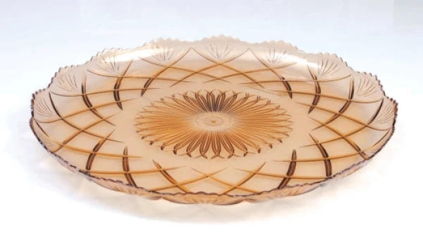 Δίσκος Βαθύς Σκαλιστός Φιμέ 28cm DK GROUP 1kg