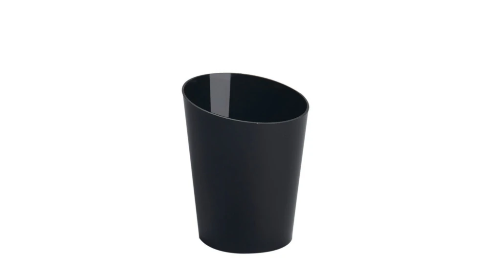 Ποτηράκι Σφηνάκι Ασύμμετρο Μαύρο 60ml DK GROUP 50τμχ
