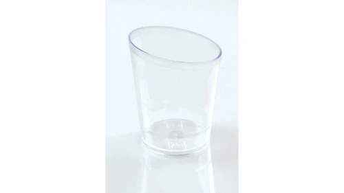 Ποτηράκι Σφηνάκι Ασύμμετρο Διάφανο 60ml Κιβώτιο DK GROUP 1000τμχ