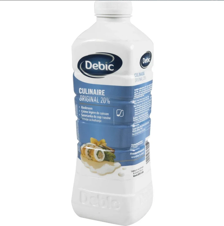 Κρέμα Γάλακτος Culinaire 20% λιπαρά DEBIC 1lt (6x1lt)