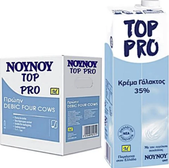Κρέμα Γάλακτος Τop Pro 35% ΝΟΥΝΟΥ 1,5lt (8x1,5 lit)