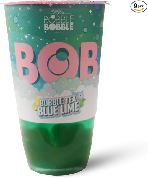 Πράσινο Τσάι Bubble Tea Blue Lime Κιβώτιο BOBBLE BOBBLE 360ml (9x360ml)
