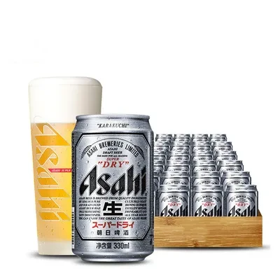 Μπύρα Κουτί ASAHI 330ml (24x330ml)