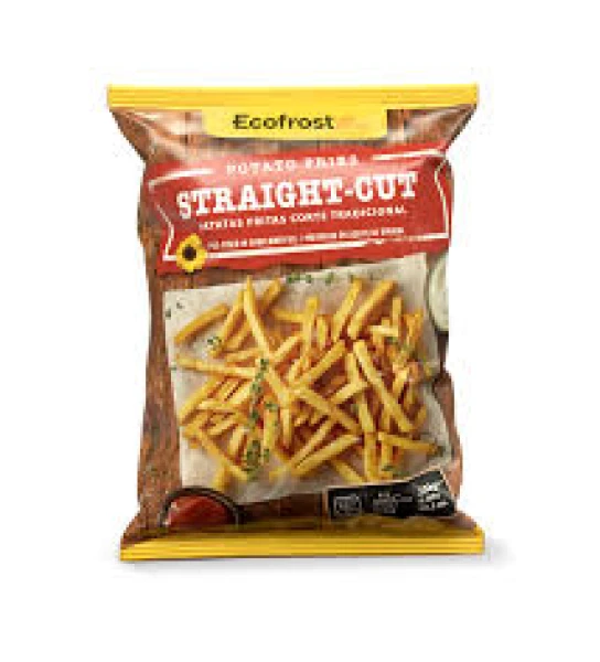Πατάτες Κατεψυγμένες 9x9 Προτηγανισμένες ECOFROST 2,5kg (4x2,5kg)